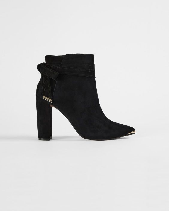 Bow detail heeled boots | Ted Baker (UK)