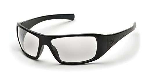 Pyramex Safety-SB5610D Goliath Safety Eyewear, Black Frame, Clear Lens | Amazon (US)