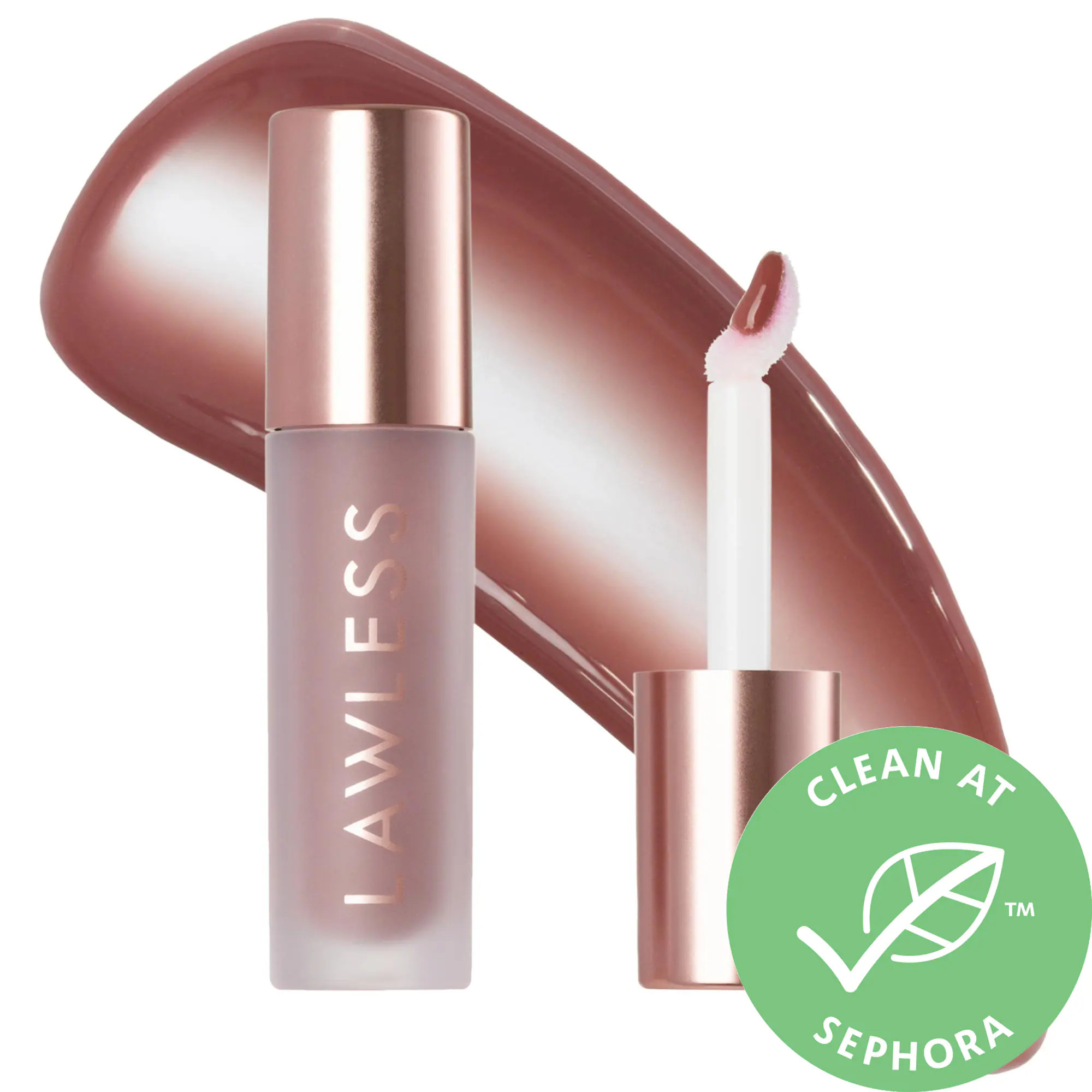 LAWLESS Forget The Filler Lip Plumper Line Smoothing Gloss George 0.11 oz/ 3.3 mL | Sephora (US)