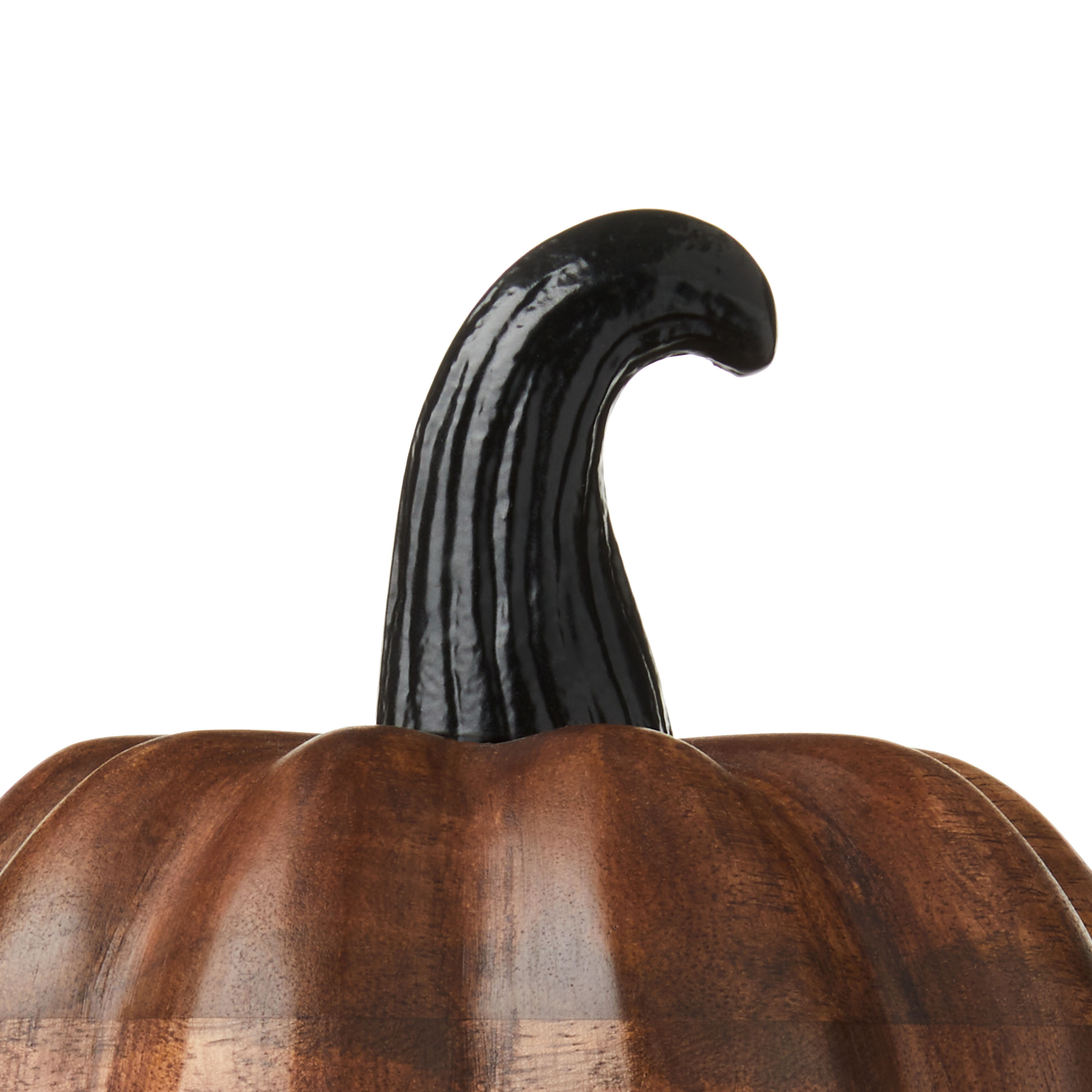 Harvest Mango Wood Pumpkin, by Way To Celebrate - Walmart.com | Walmart (US)