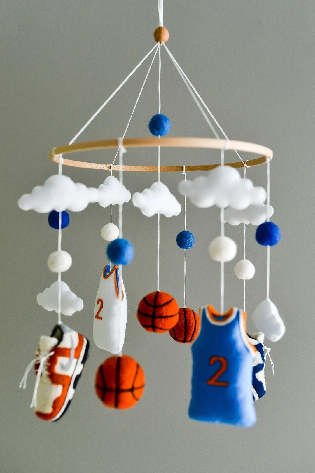 Basketball mobile baby - Sport crib mobile | Etsy (US)