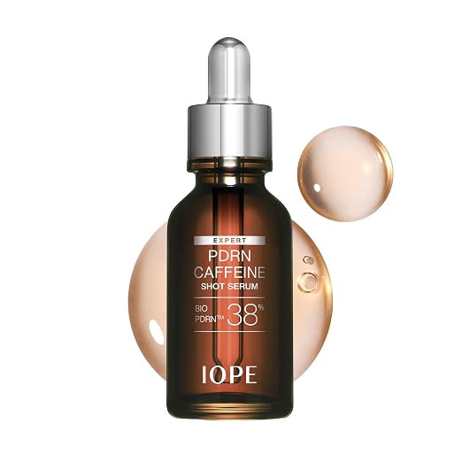 IOPE Expert PDRN Caffeine Shot Serum - Anti-Aging Face Serum to Visibly Depuff, Smooth, and Rejuv... | Amazon (US)