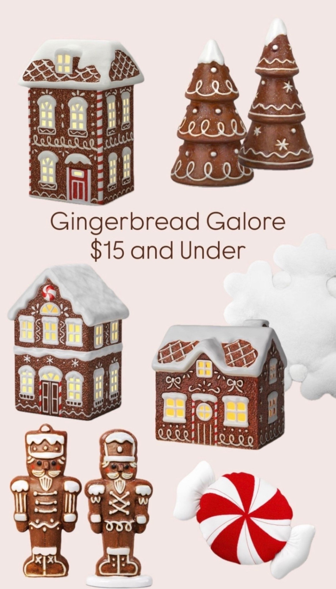 Gingerbread decor galore!

#LTKFindsUnder50 #LTKSeasonal #LTKHoliday