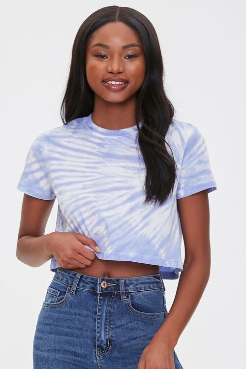 Tie-Dye Cropped Tee | Forever 21 (US)
