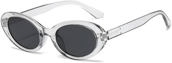 New 2025 Fashion Style Sunglasses for Women Oval Shape Rivets Sun Glasses Women Travelling Beach ... | Amazon (US)
