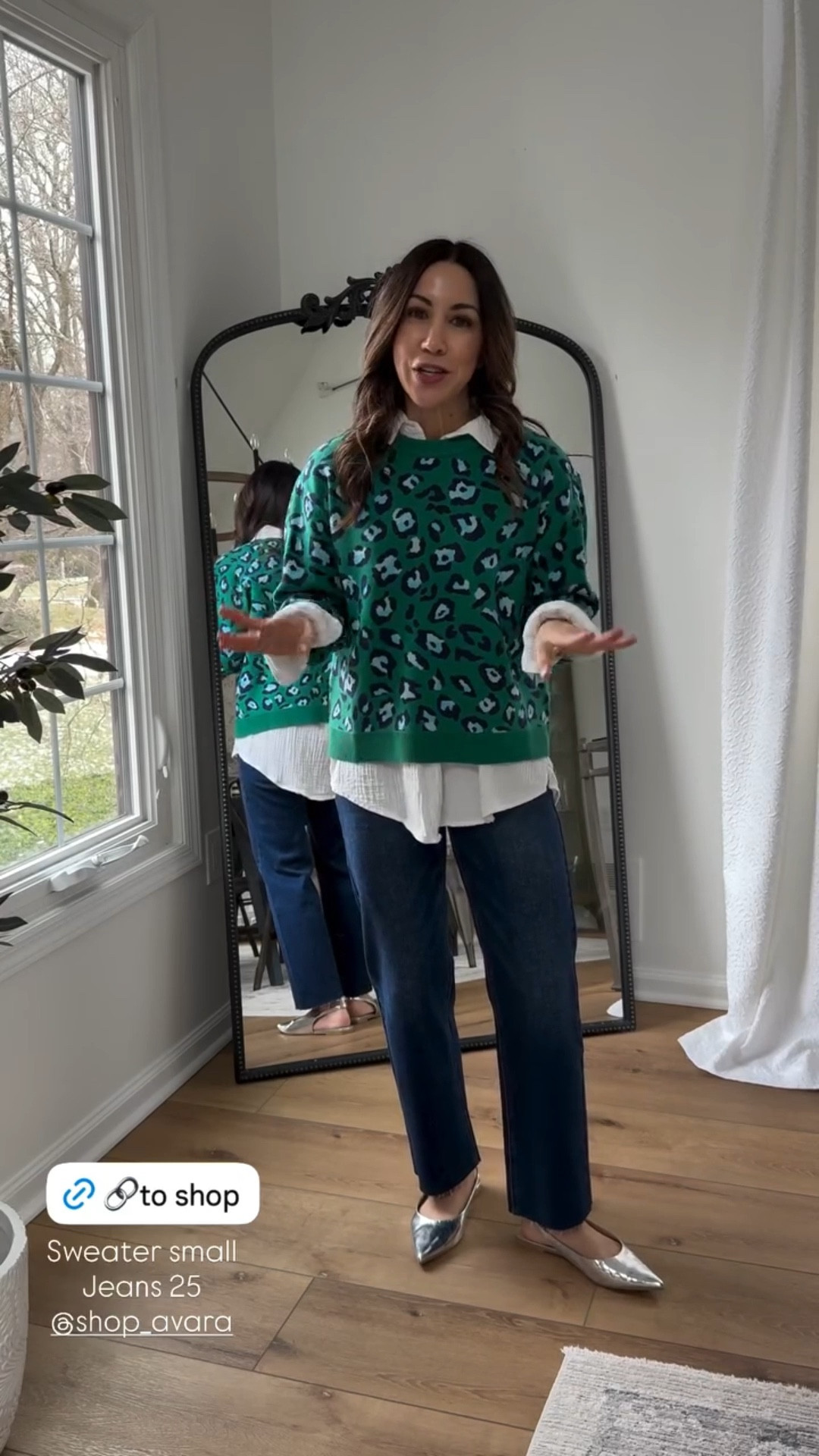 Small leopard sweater. Jeans 25.



#LTKFindsUnder100 #LTKWorkwear #LTKOver40