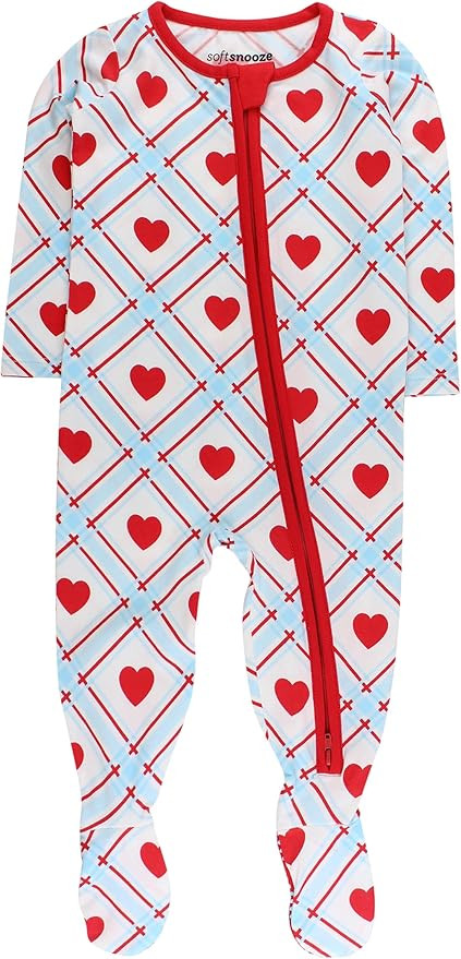 RuffleButts Unisex Modal Blend One Piece Footie Pajama | Amazon (US)