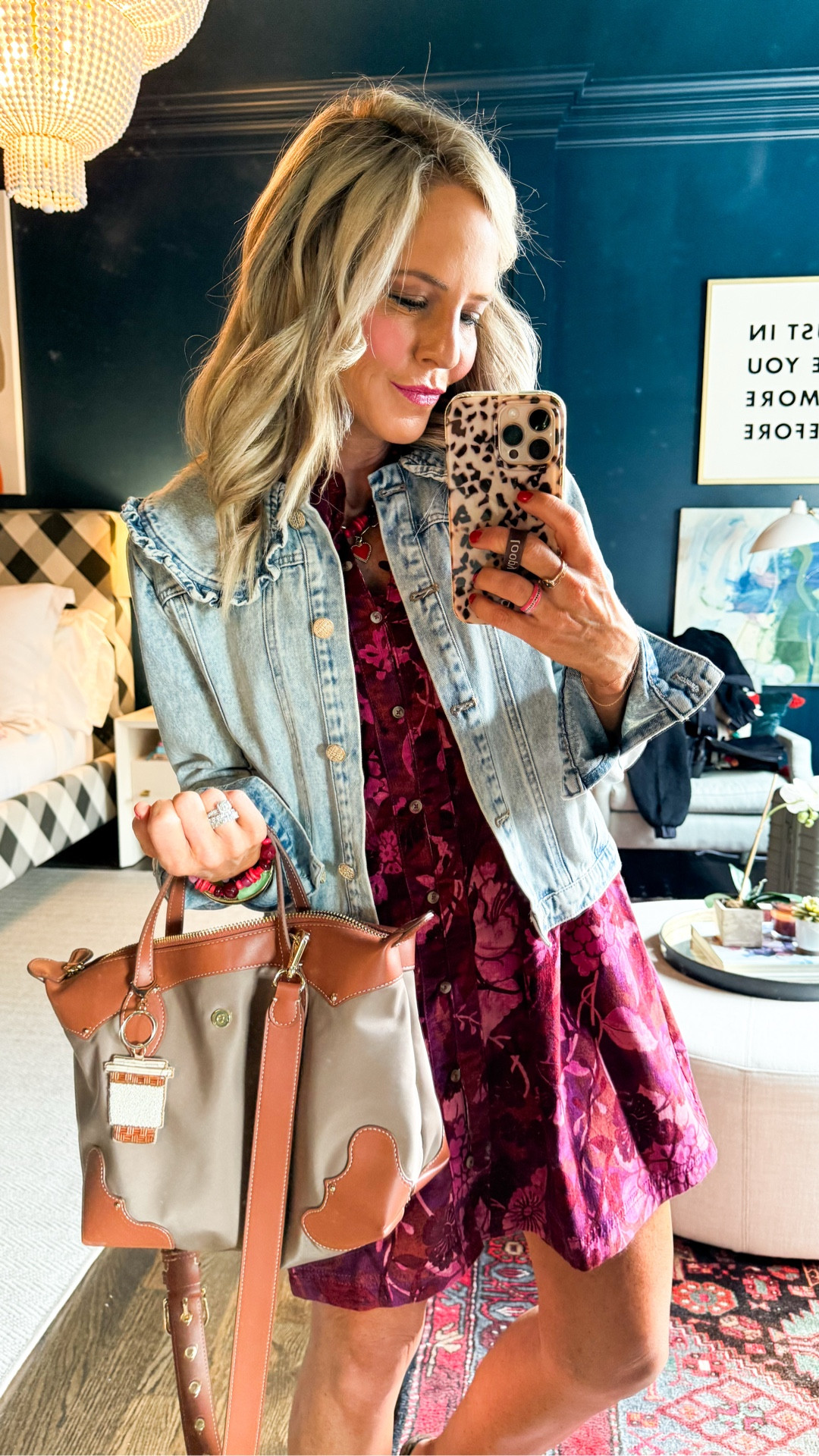 Saturday style! wearing XSP in dress, XS in jacket • 

#LTKSeasonal #LTKSaleAlert #LTKStyleTip