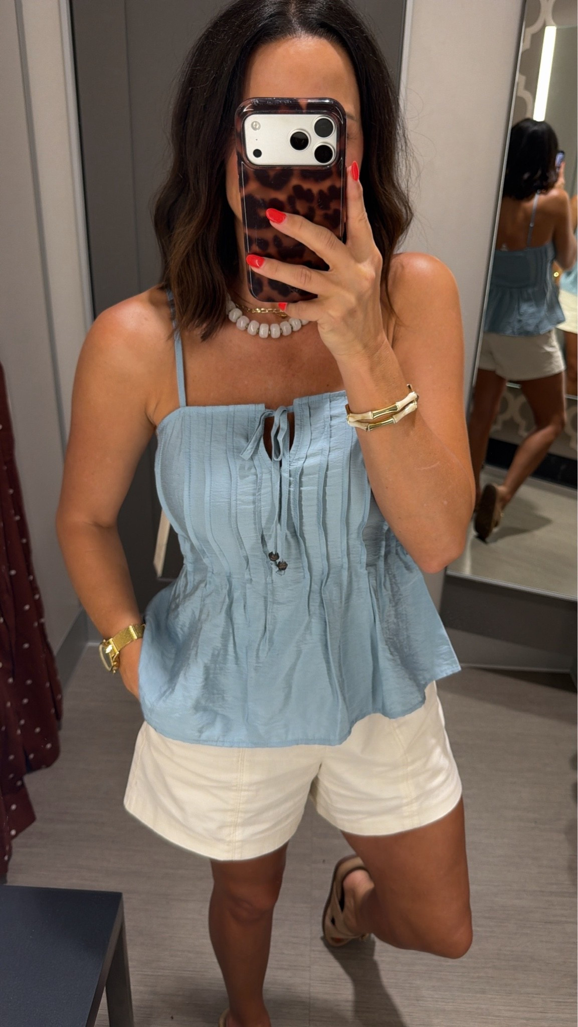 This peplum top is so cute! 

Shop here.

Size S • 5’3” for reference

#TargetStyle #TargetFinds #TargetFashion #AffordableFashion #PeplumTop #SummerStyle #EverydayStyle #OOTD #CasualOutfit #StyleOnABudget #BlueTop #TargetOutfit #LTKStyle #LTKCreator #FashionFinds