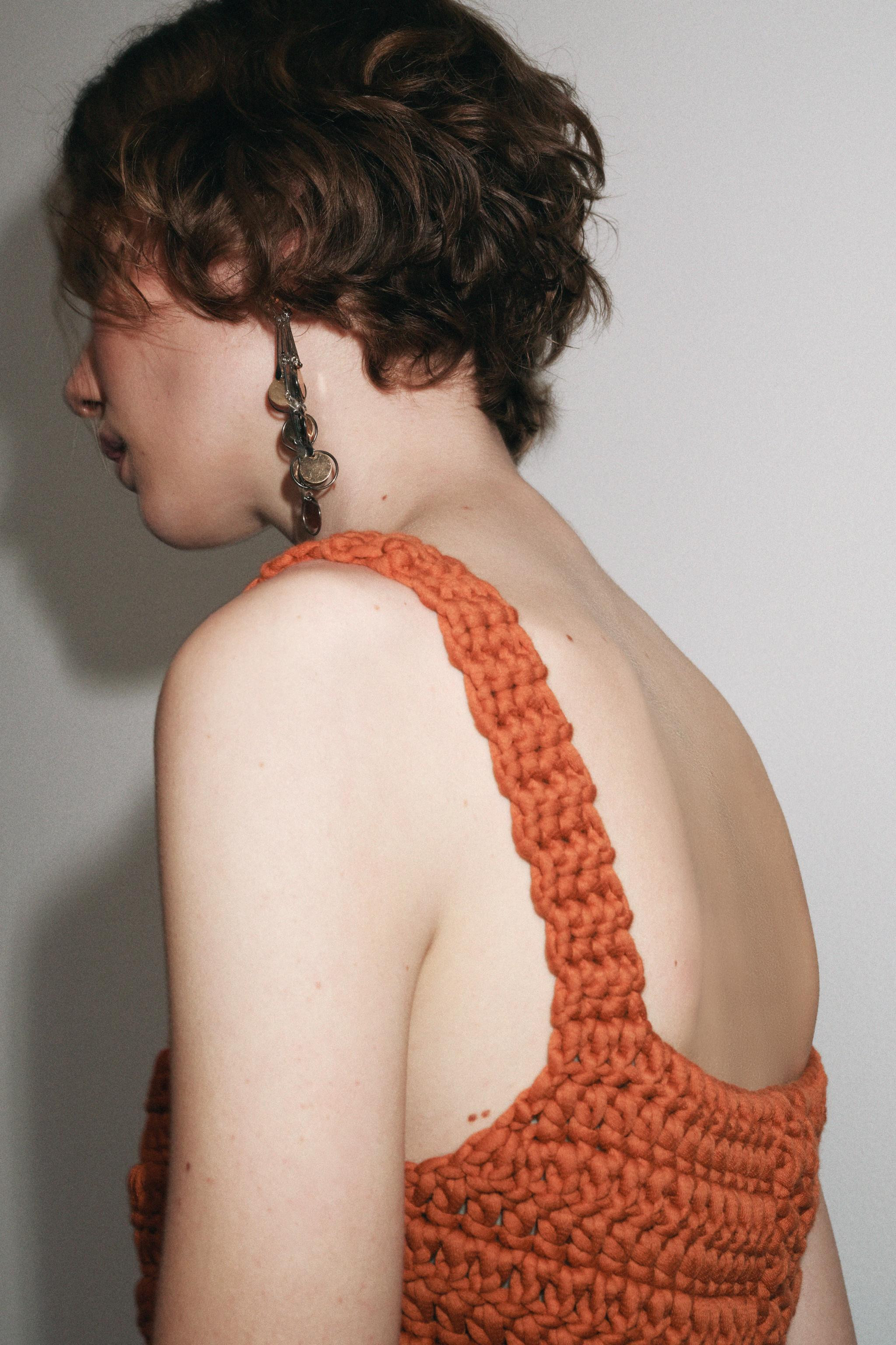 CROCHET KNIT TOP | Zara US