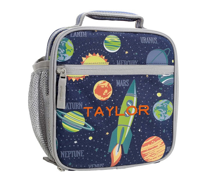 Mackenzie Navy Solar System Glow-in-the-Dark Lunch Boxes | Pottery Barn Kids