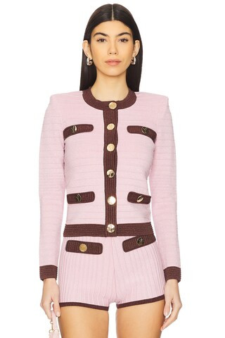 retrofete Percy Top in Metallic Earl Rose & Pecan from Revolve.com | Revolve Clothing (Global)