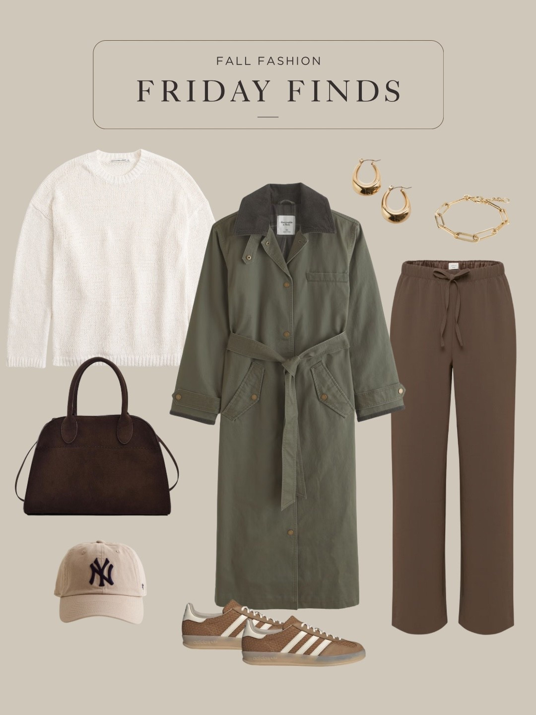 Friday finds - shop our fall inspo outfits! 🤎

#falloufits #fallinspo #abercrombieandfitch #aritzia #adidas

#LTKTravel #LTKFallSale