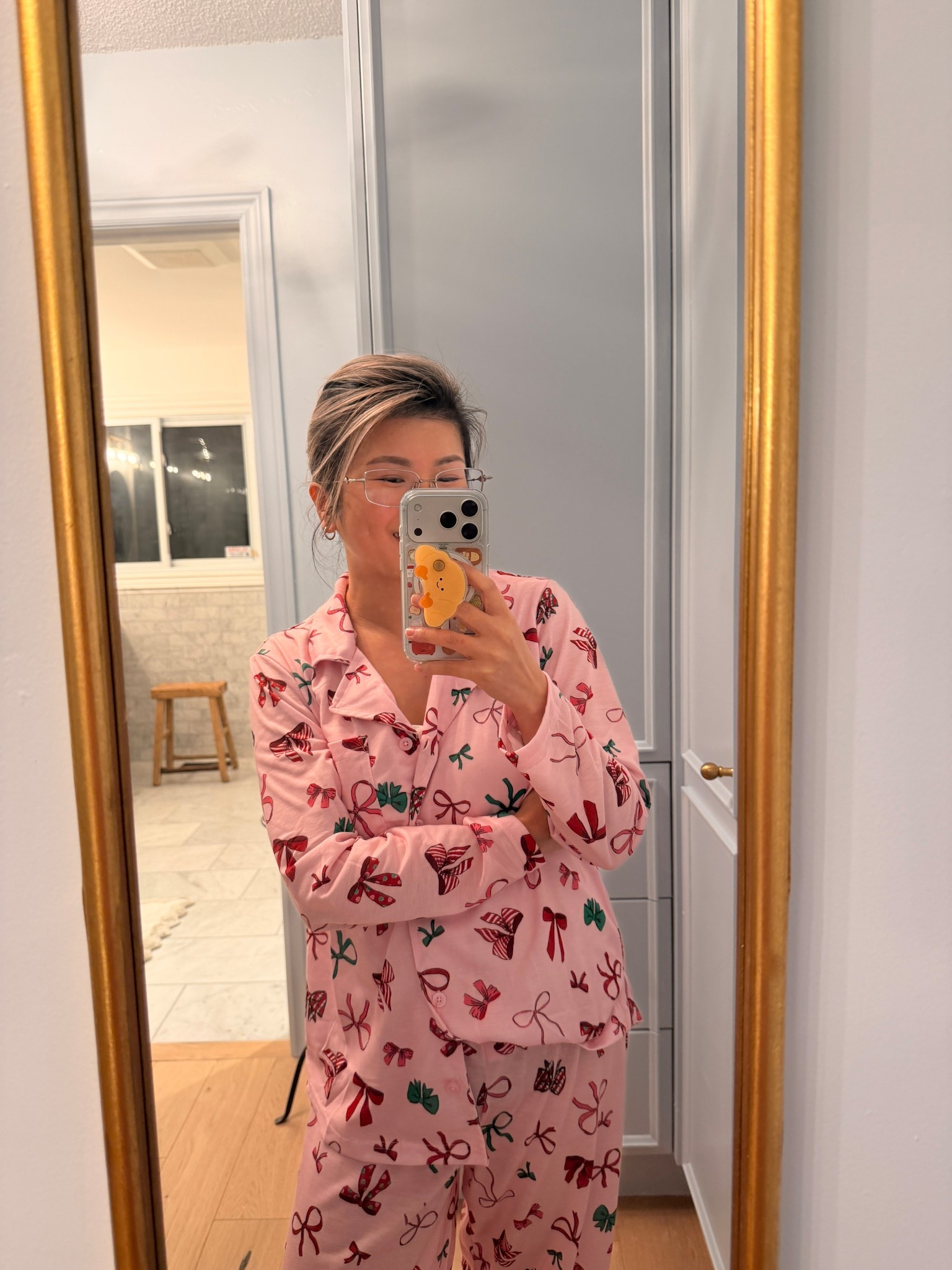 My first ever set of Christmas PJs. It’s a childhood dream come true. I’ve always wanted to get them as a kid. Never too late right? 

#LTKHoliday #LTKSeasonal #LTKFamily