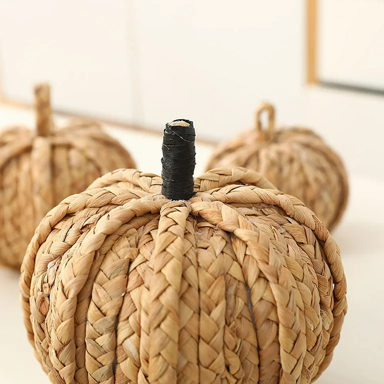 Tanataa Decoración de Calabaza de Madera, Centros de Mesa de Otoño, Decoración de Acción de G... | Walmart (US)