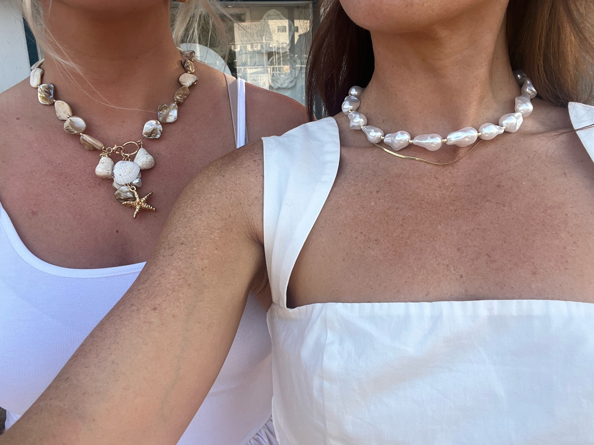 shell summer chunky necklaces 🐚 