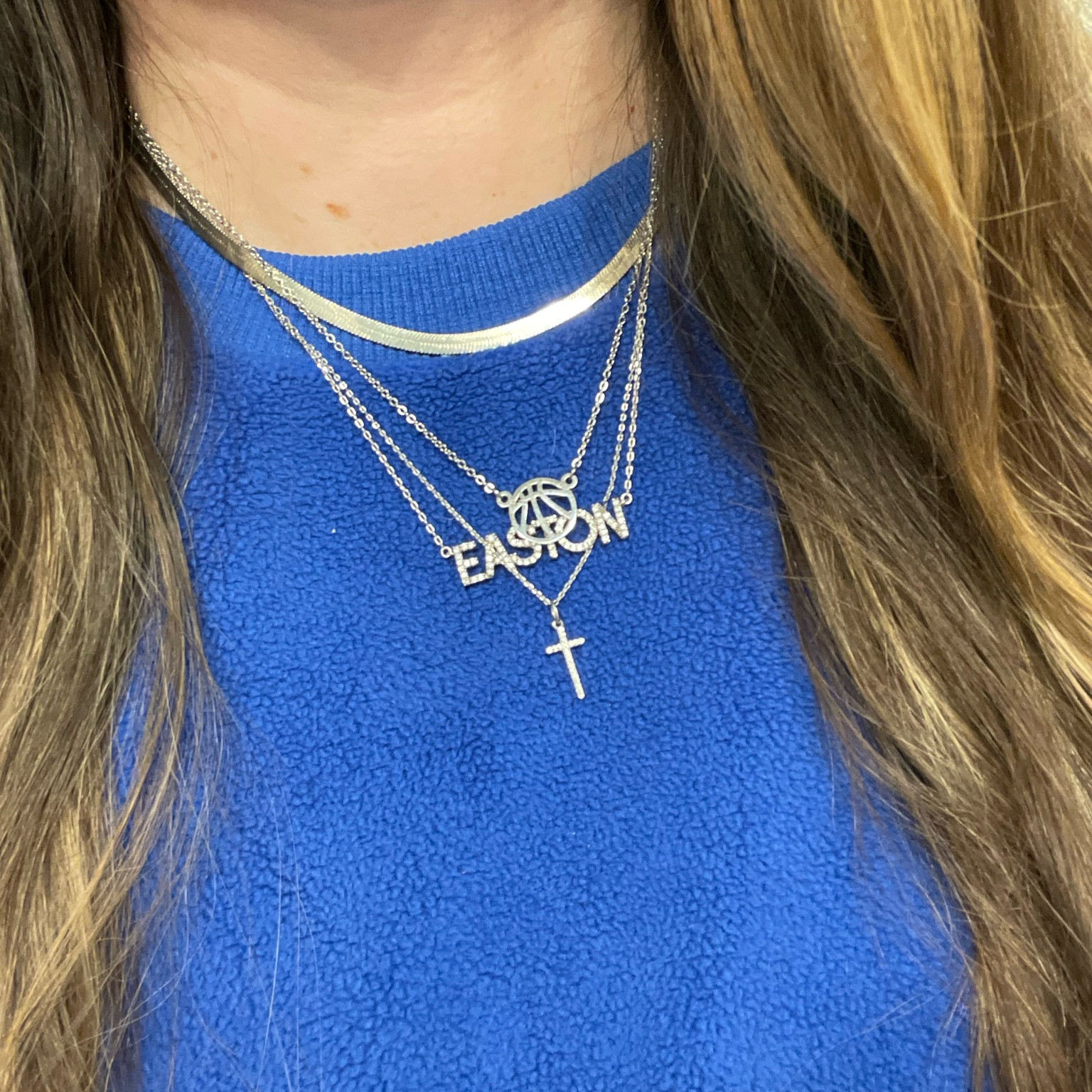 Silver necklace stack! Linked 2 of my exact necklaces along with similar of the two I couldn’t find! 

#LTKstyletip #LTKfindsunder50