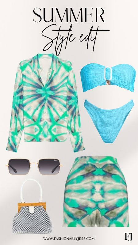 Obsessed with this summer look! Perfect for a summer vacation to Europe! 
#summervacationlook #vacationlook #summerlook #summeroutfit #outfitidea

#LTKswim #LTKstyletip #LTKFind