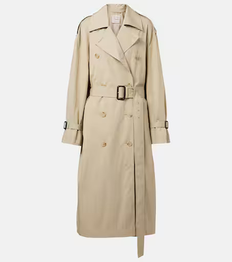 Cotton-blend trench coat | Mytheresa (UK)