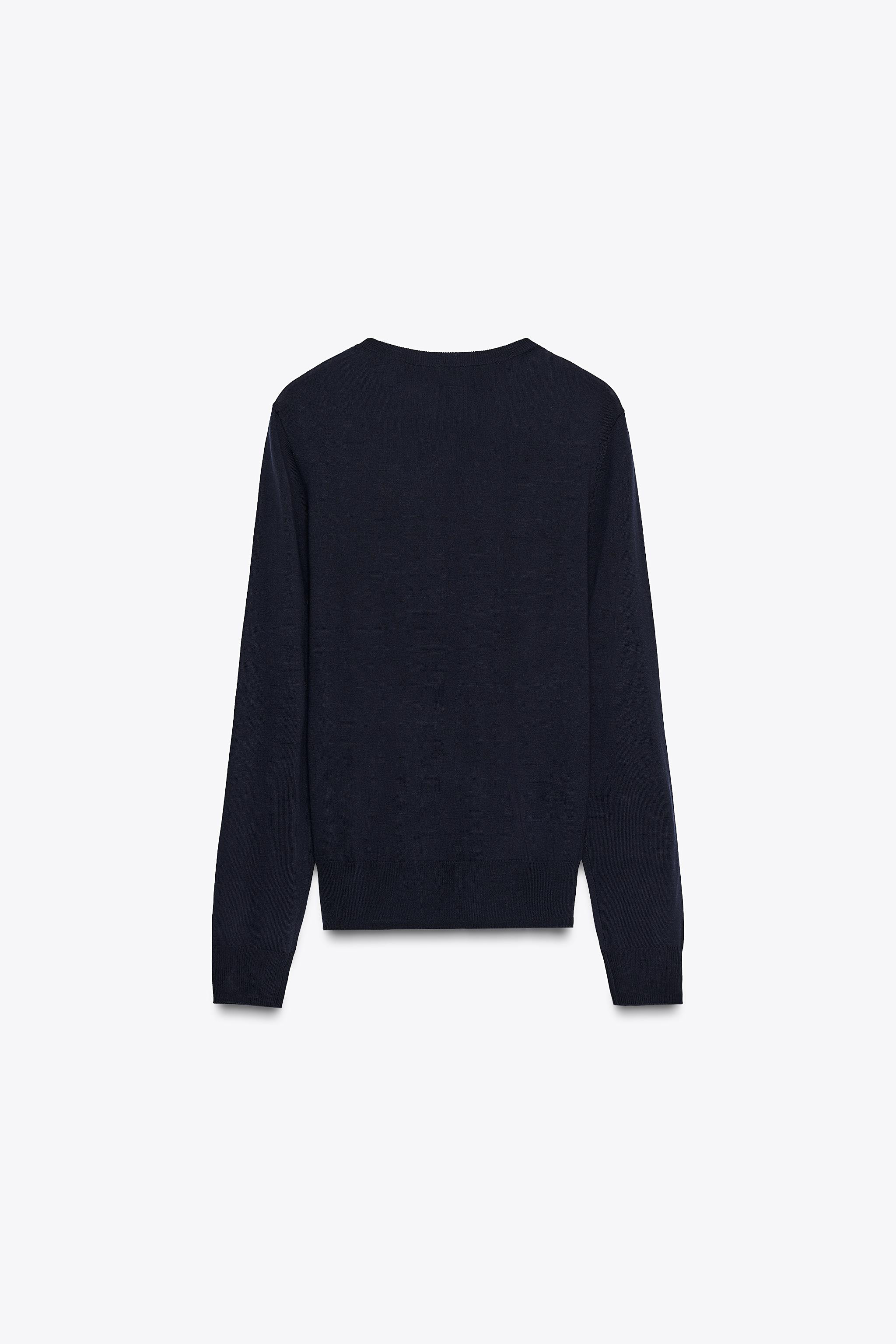 BASIC WOOL SWEATER | Zara US