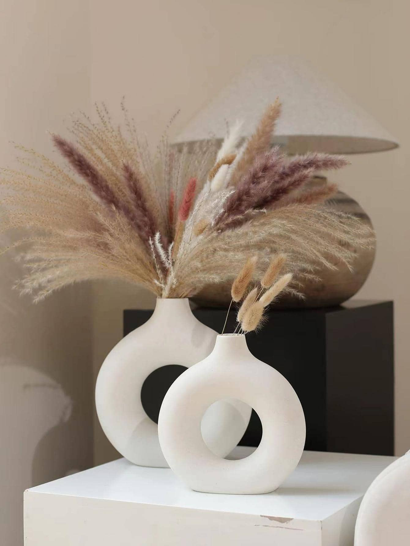 1pc Solid Color Flower Vase | SHEIN