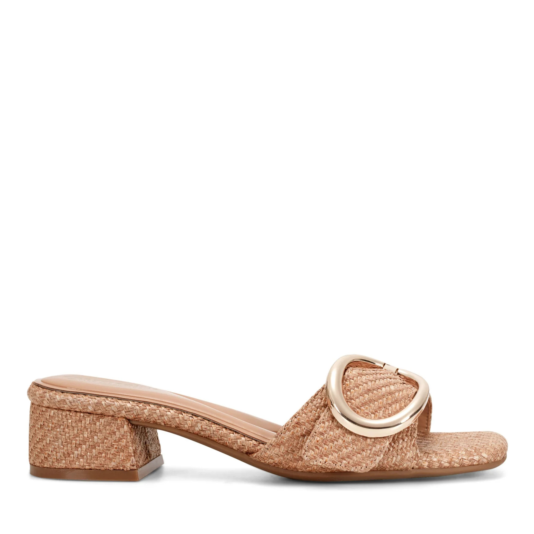 Women's Roxana Slide Sandals - Natural Raffia | Easy Spirit | Easy Spirit