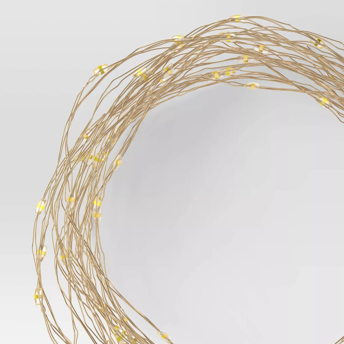 10.5' 30ct. Battery Operated Twinkling LED Dewdrop Fairy String Lights Warm White with Wire - Roo... | Target