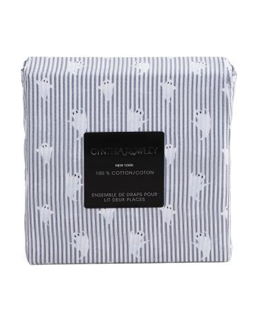CYNTHIA ROWLEY
pinstripe ghosts sheet set

$24.99 – $34.99  Compare At $35 – $50 
help
 | TJ Maxx