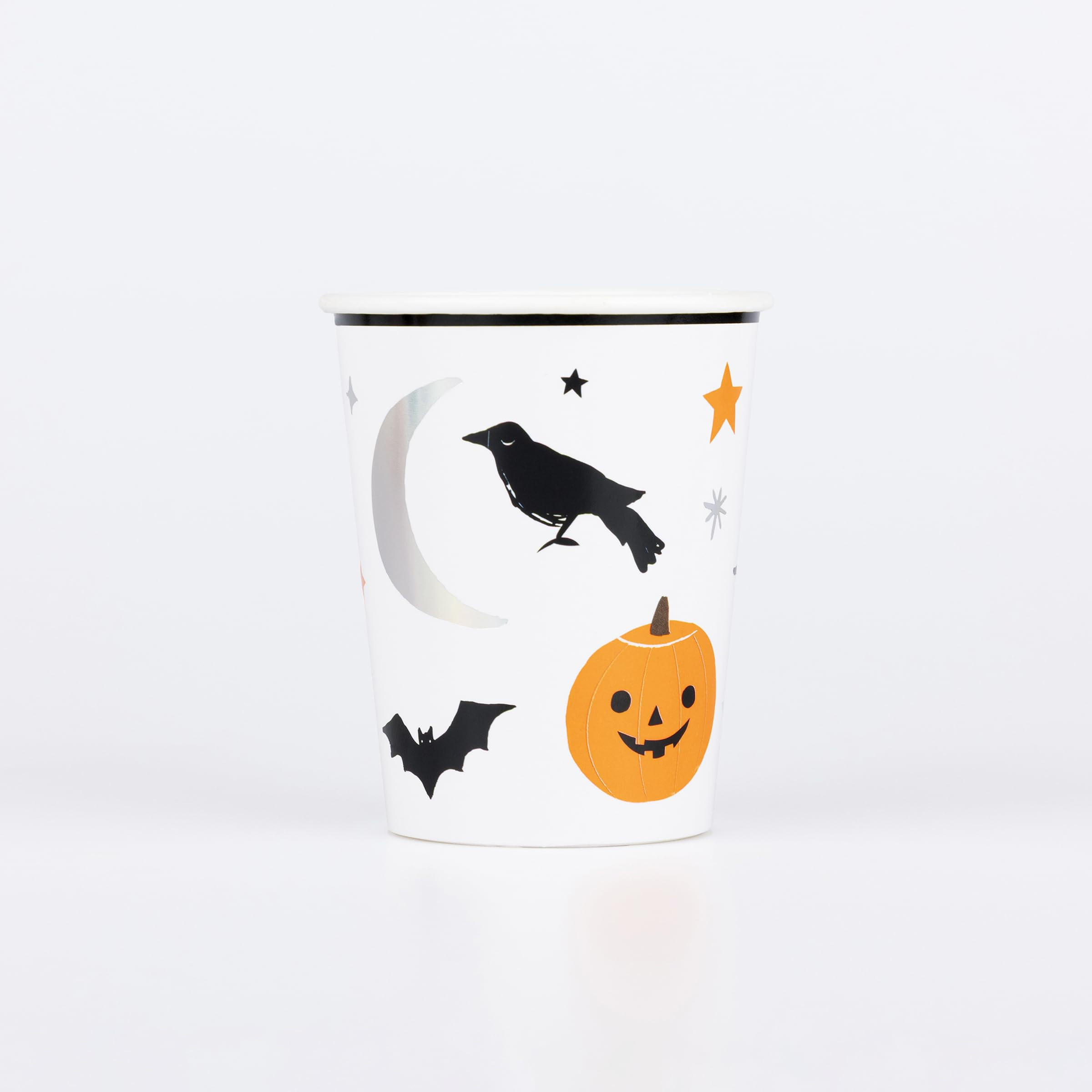 Meri Meri Halloween Cups (Pack of 8), Paper Halloween Party Cups, Disposable, 9oz., Sized for Kid... | Amazon (US)