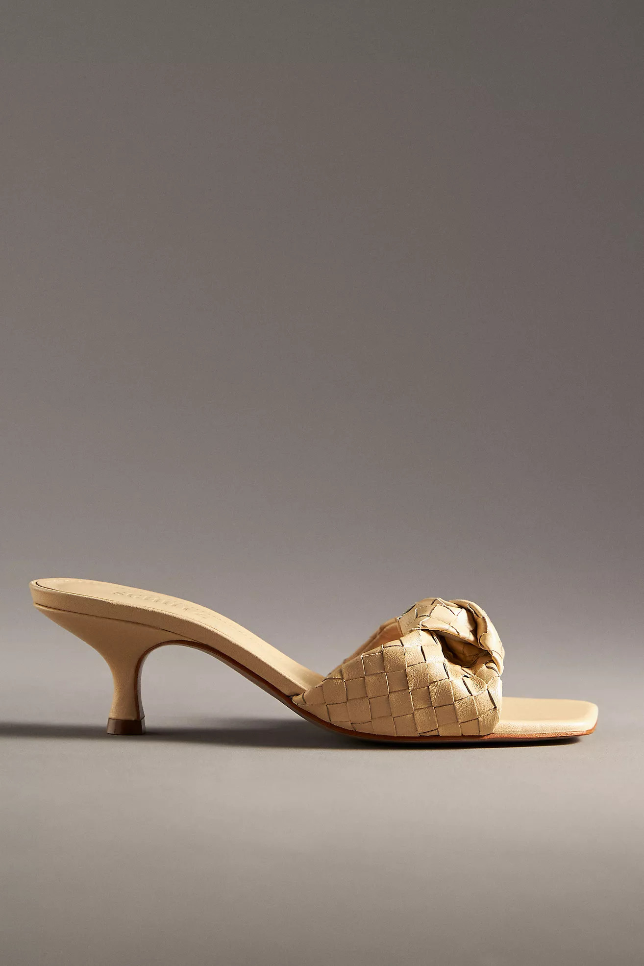 Schut Kareena Knot Kitten-Heel Mules | Anthropologie (US)