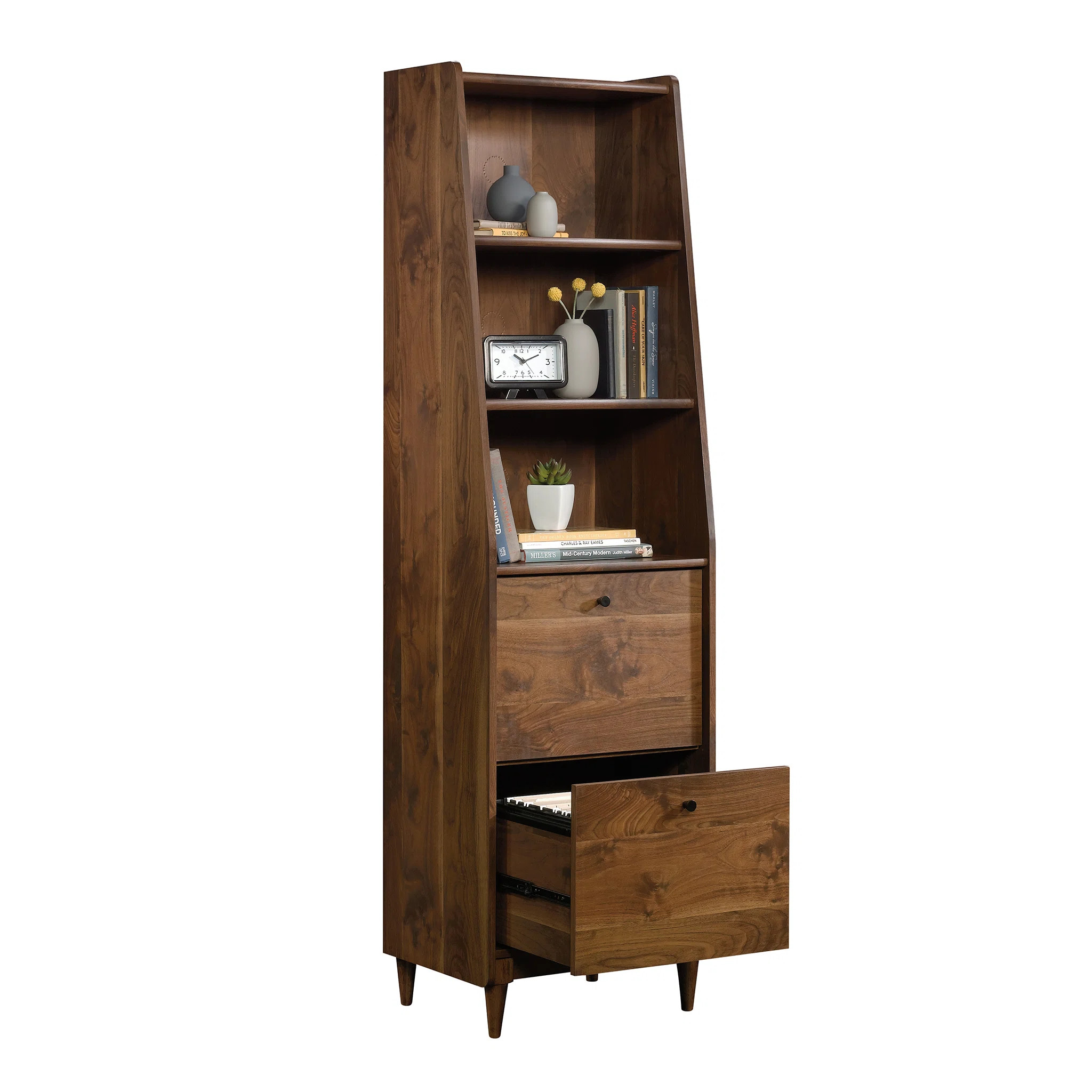 Posner Narrow Standard Bookcase | Wayfair Professional