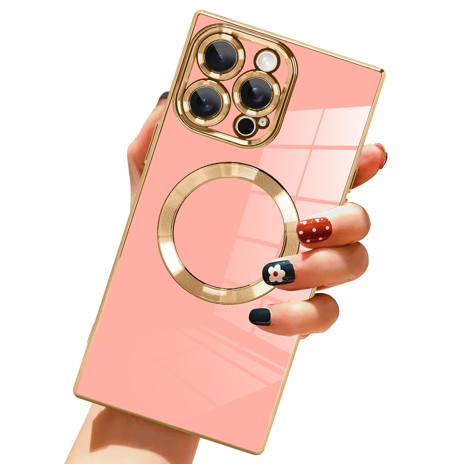 LSL Case for iPhone 16 Pro Max [Compatible with MagSafe] Soft TPU Bumper Anti-Drop Anti-Scratch S... | Amazon (US)