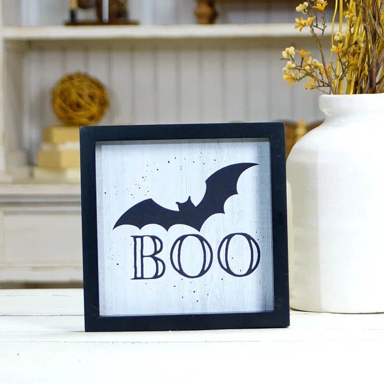 Wood Boo Sign | Wayfair North America