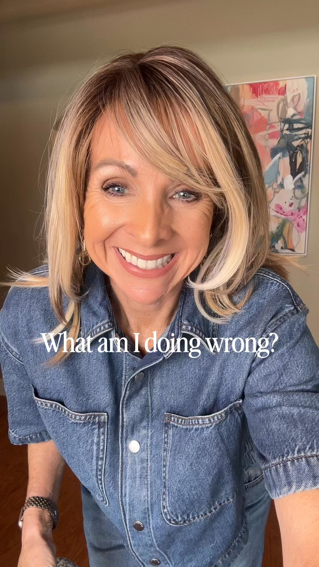 I am determined to wear cute scarves but I can’t be the only who feels like I’m doing something wrong? Or am I?
In any case, the outfit is cute and on sale. 
Spring denim casual style 

#LTKootd #LTKOver40 #LTKSaleAlert