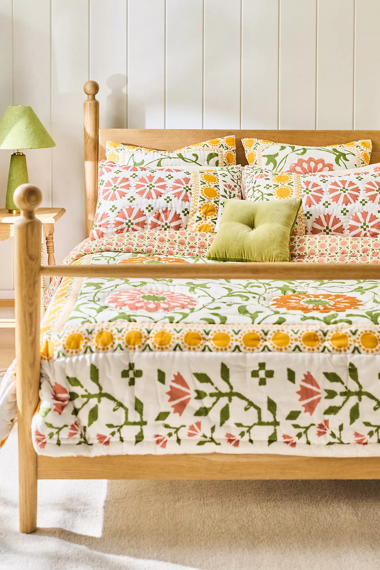 Ellen Merchant Cotton Voile Cottage Quilt | Anthropologie (US)