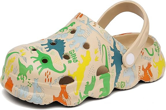 INMINPIN Kids Cute Clogs Cartoon Garden Shoes Boys Girls Slides Slippers Indoor Outdoor Children ... | Amazon (US)
