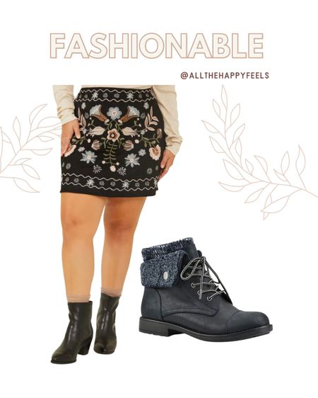 Midsize, midsize outfit, fall skirt, boots, black boots, embroidered skirt, autumn style, size 14, size16, curvy, petite, allthehappyfeels, fall, arula

#LTKSeasonal #LTKfindsunder50 #LTKmidsize