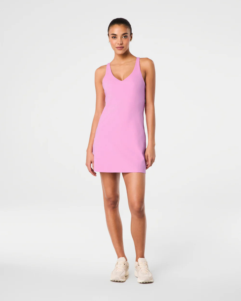 SPANXshape™ Get Moving V-Neck Dress with No Reveal Opacity | Spanx