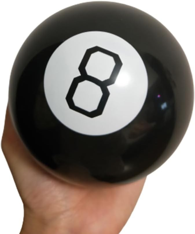 Mystic 8 Ball Decision Making Fortune Telling Ball Retro Game Novelty Black Eight Ball | Amazon (US)