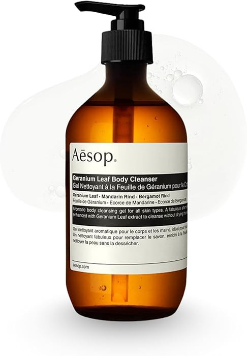 Aesop Geranium Leaf Body Cleanser | Aromatic Botanical Cleanser with Geranium Leaf & Citrus Rind ... | Amazon (US)