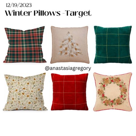 Throw pillows that you can keep our past Christmas from target ❤️

#LTKGiftGuide #LTKHoliday #LTKhome
