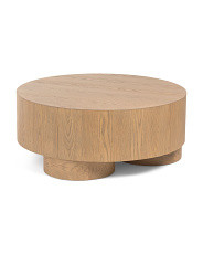 42x17 Runa Round Coffee Table | Marshalls