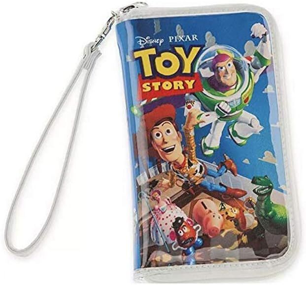 Disney Toy Story VHS Zipper Wristlet Clutch Wallet NEW | Amazon (US)