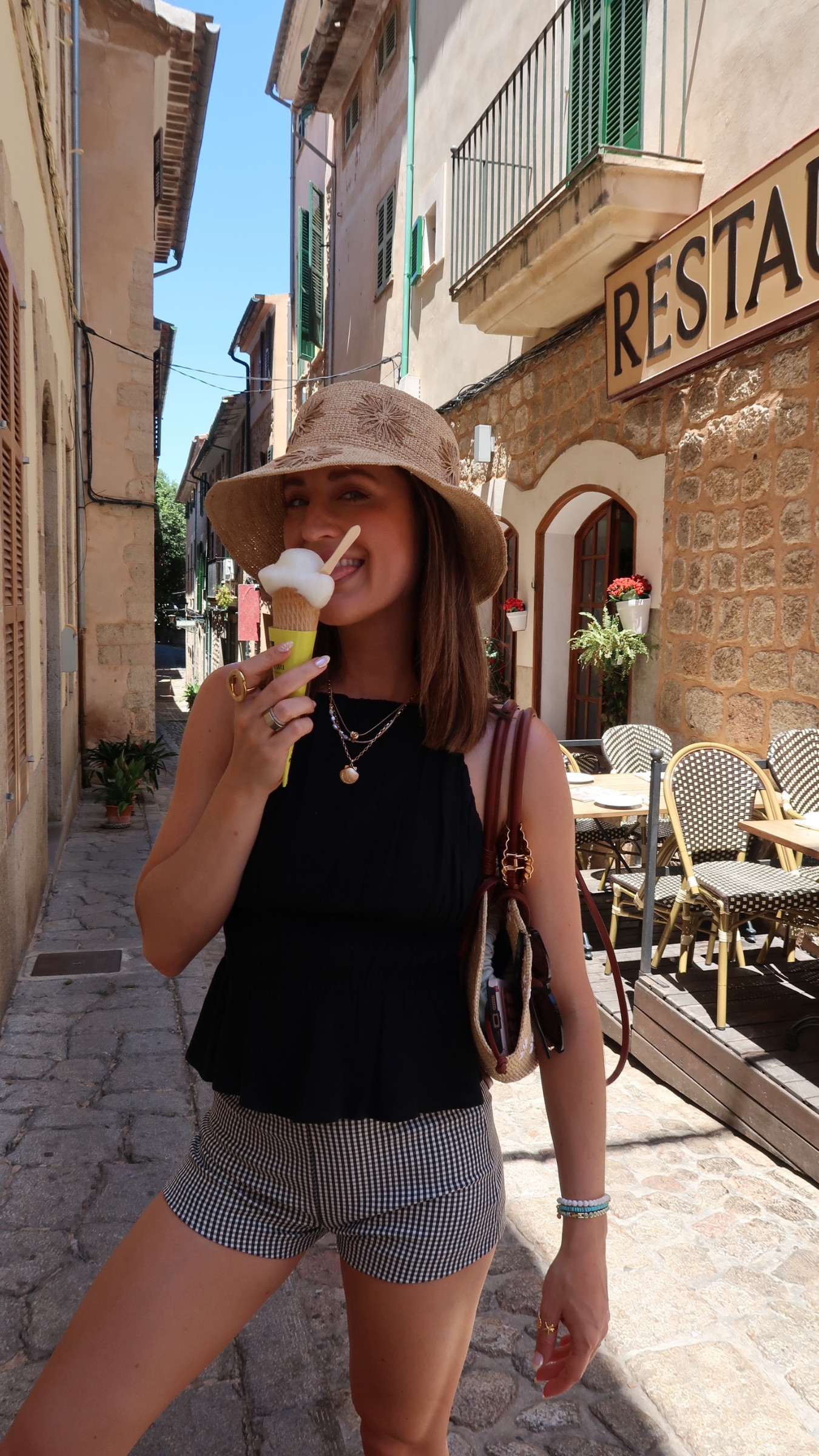 One of my favorite causal looks for Spain! Use code AFCHAMP for 15% off sitewide. Euro summer 

#LTKStyleTip #LTKTravel #LTKSummerEdit