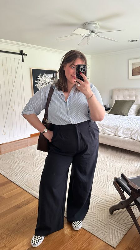 My trouser are no longer available, so I linked similar styles