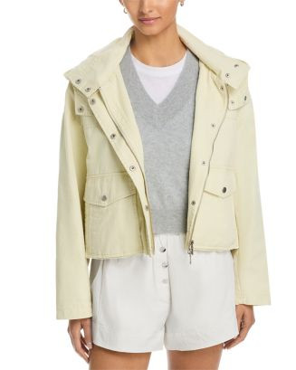 Washed Twill Bubble Hem Anorak Jacket - Exclusive | Bloomingdale's (AU)