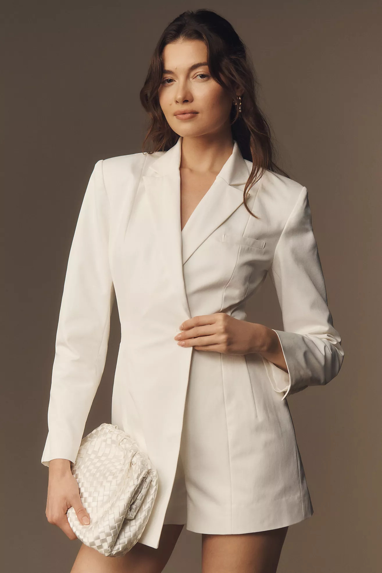 BHLDN Blazer Romper | Anthropologie (US)