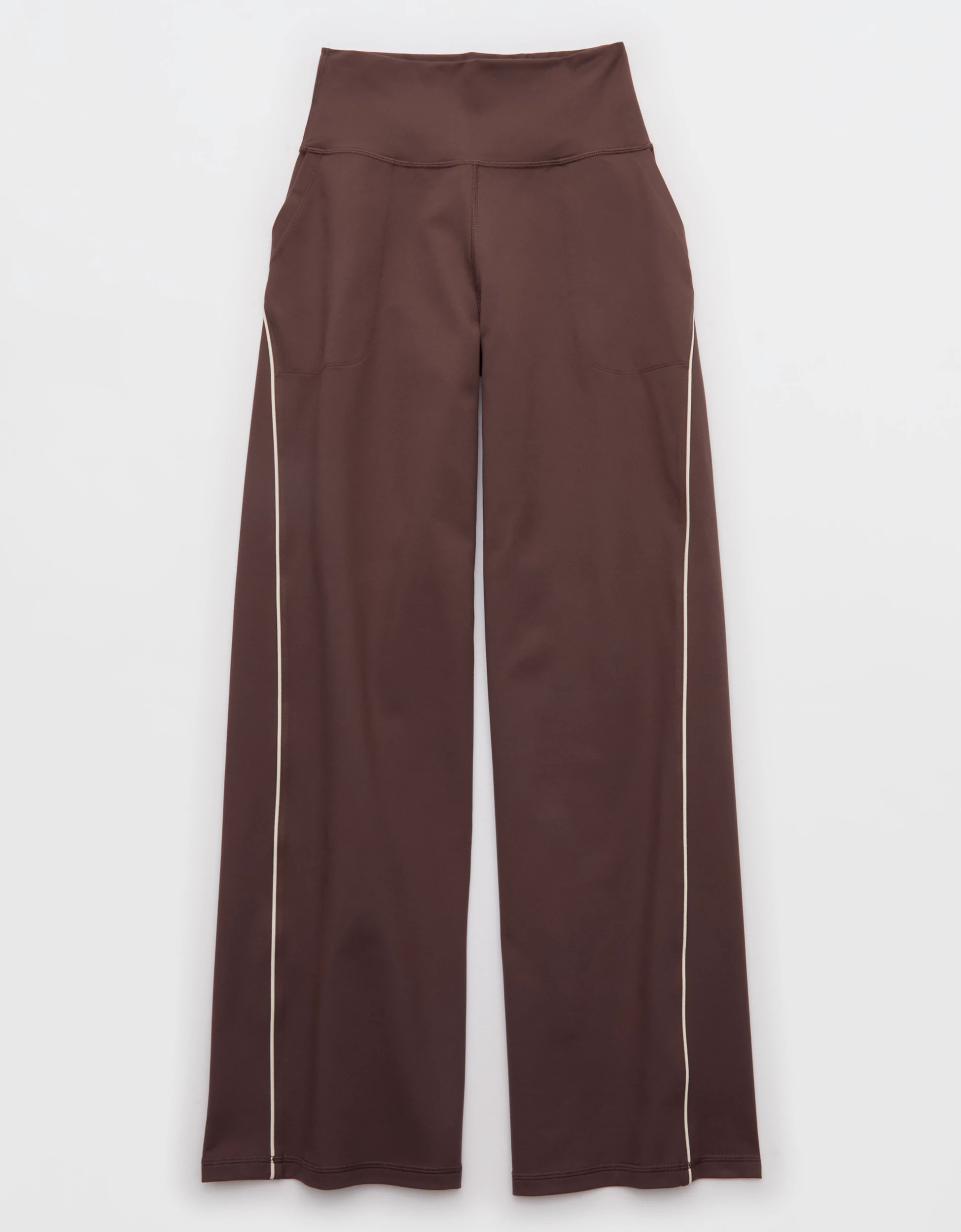 OFFLINE By Aerie The Hugger Piping Wide Leg Pant | Aerie