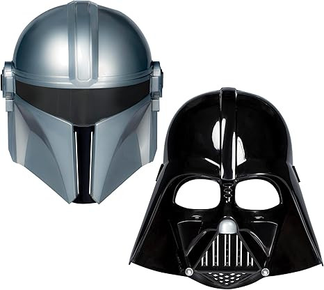 Mandalorian & Darth Vader Masks, 2-Pack Roleplay Toys, Costume for Kids, Toys for Boys & Girls Ag... | Amazon (US)