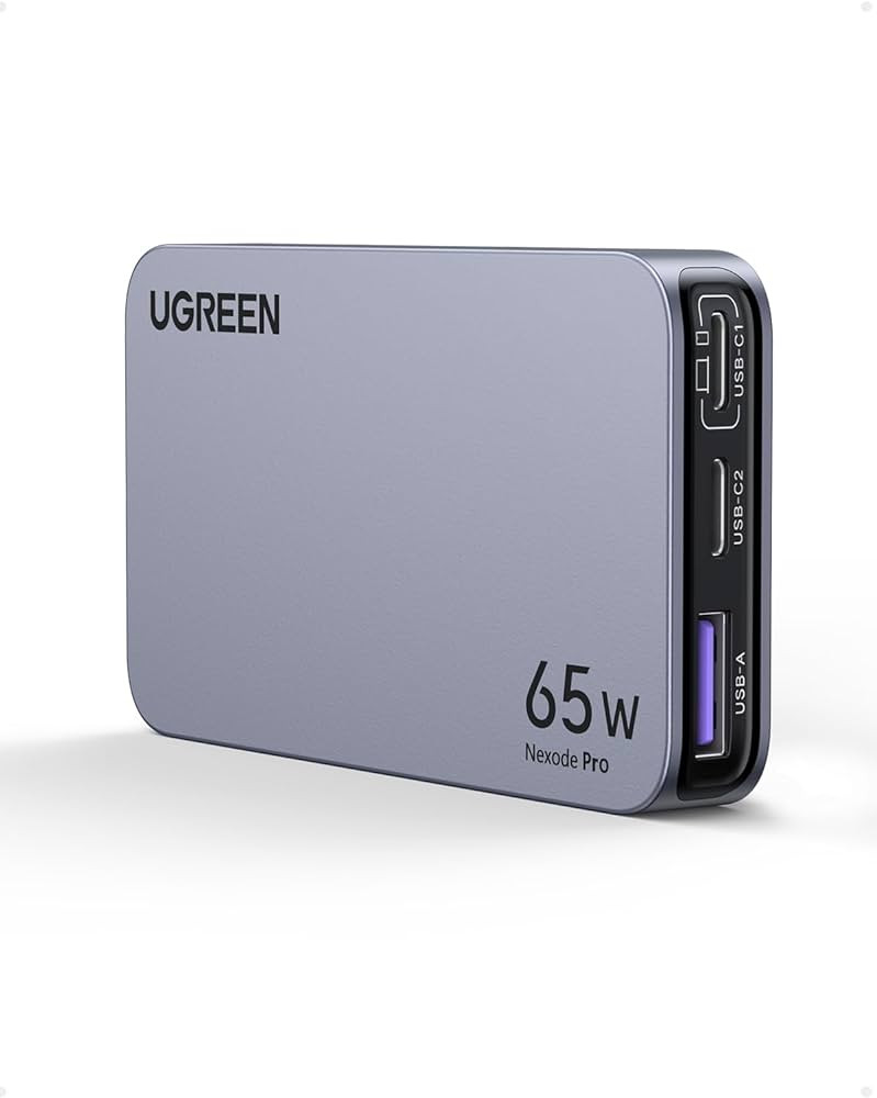 UGREEN Nexode Pro 65W GaN USB C Slim Wall Charger, 3-Port Compact Fast PPS Charger for iPhone 17/... | Amazon (US)